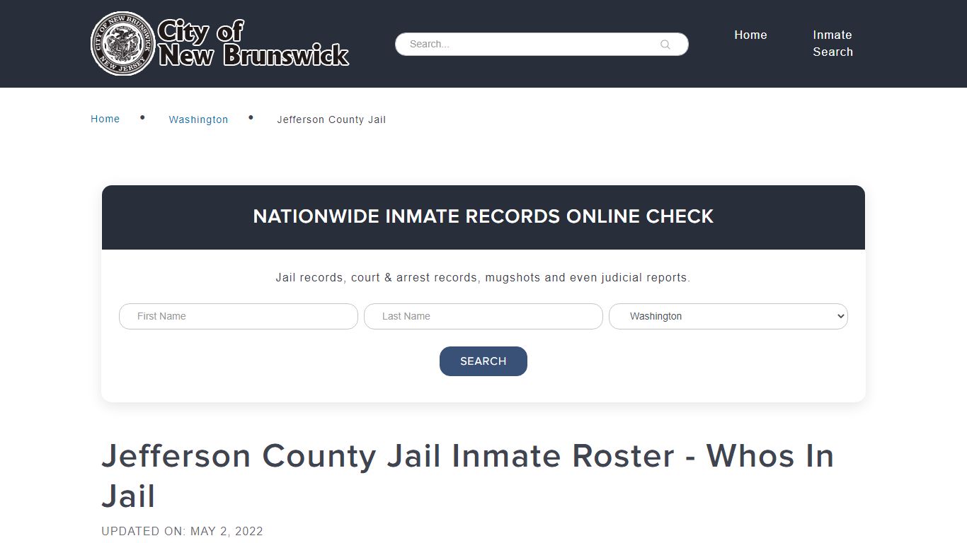 Jefferson County Jail Inmate Roster - Whos In Jail